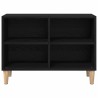 Meuble TV Chêne noir 69,5 x 30 x 50 cm Bois d'ingénierie 614187614187