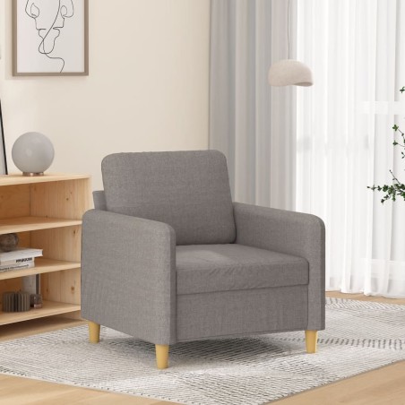 Fauteuil Taupe 60 cm Tissu 614188614188