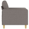 Fauteuil Taupe 60 cm Tissu 614188614188