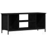 Meuble TV Chêne noir 102 x 35 x 45 cm Bois d'ingénierie 614189614189