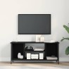 Meuble TV Chêne noir 102 x 35 x 45 cm Bois d'ingénierie 614189614189