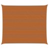 Voile d'ombre Orange et marron 7 x 6 m 100 % polyester Oxford 614194614194