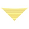 Voile d'ombre Jaune et blanc 4 x 4 x 5,8 m 614199614199