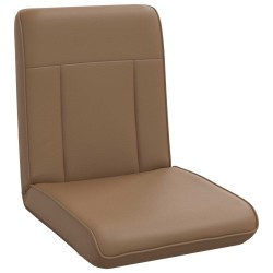 Fauteuil de sol ajustable Cappuccino Simili cuir 614203614203