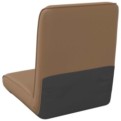 Fauteuil de sol ajustable Cappuccino Simili cuir 614203614203