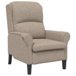 fauteuil Taupe 76 x 94 x 102 cm Microfibre 614204614204