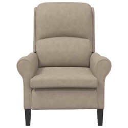 fauteuil Taupe 76 x 94 x 102 cm Microfibre 614204614204