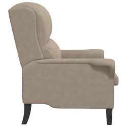 fauteuil Taupe 76 x 94 x 102 cm Microfibre 614204614204