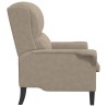 fauteuil Taupe 76 x 94 x 102 cm Microfibre 614204614204