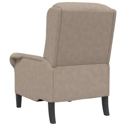 fauteuil Taupe 76 x 94 x 102 cm Microfibre 614204614204