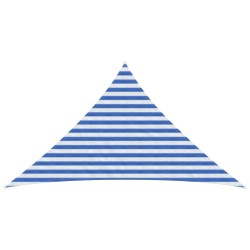 Voile d'ombre Bleu et Blanc 2,5 x 2,5 x 3,5 m HDPE 614205614205