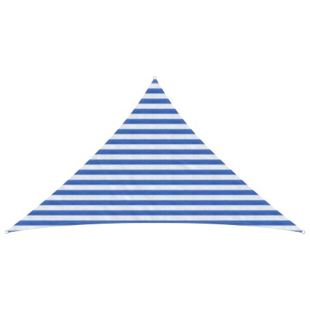 Voile d'ombre Bleu et Blanc 2,5 x 2,5 x 3,5 m HDPE 614205614205
