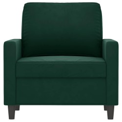 Fauteuil Vert foncé 60 cm Velours 614206614206
