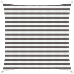 Voile d'ombre Gris clair et blanc 2 x 2 m HDPE 614213614213