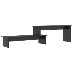 Ensemble meuble TV Montage mural Chêne noir 180,5 x 30 x 43 cm 614221614221
