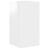 Ensemble meuble TV 6 pcs Blanc brillant Bois d'ingénierie 614222614222