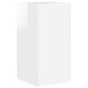 Ensemble meuble TV 8 pcs Blanc brillant Bois d'ingénierie 614224614224