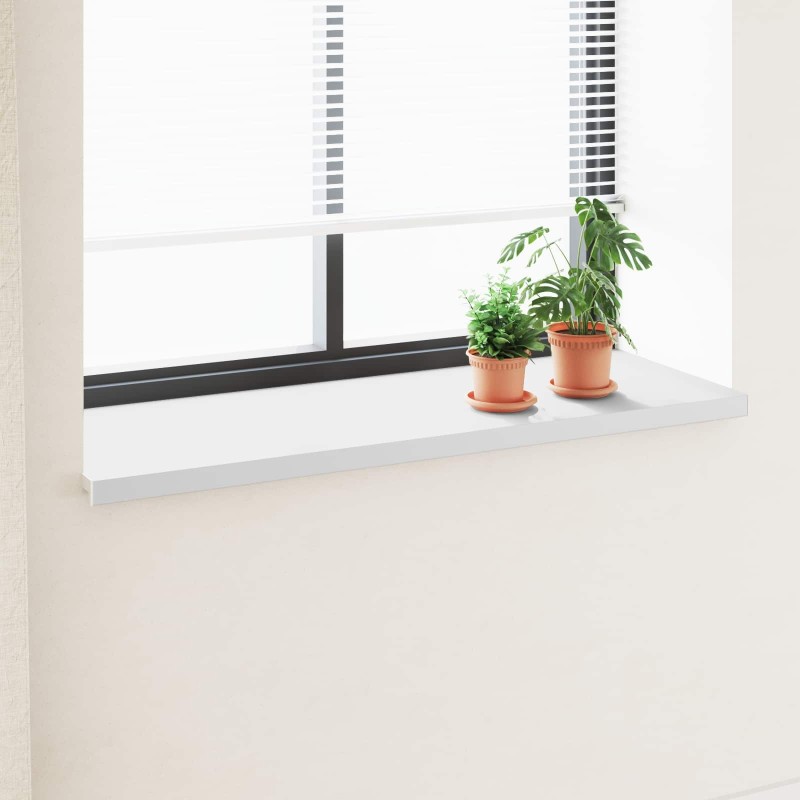 Appui de fenêtre Blanc 160 x 50 x 4,5 cm PVC 614225614225