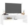 Meuble TV Blanc 120x40x40 cm Bois d'ingénierie 614232614232