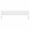 Meuble TV Blanc 120x40x40 cm Bois d'ingénierie 614232614232