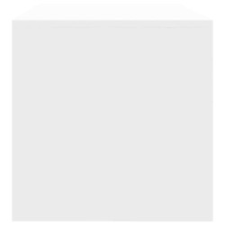 Meuble TV Blanc 120x40x40 cm Bois d'ingénierie 614232614232
