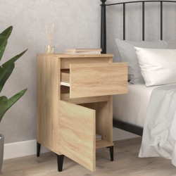Table de chevet chêne sonoma 40x35x70 cm 614239614239