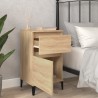Table de chevet chêne sonoma 40x35x70 cm 614239614239