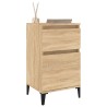 Table de chevet chêne sonoma 40x35x70 cm 614239614239