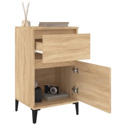 Table de chevet chêne sonoma 40x35x70 cm 614239614239
