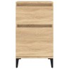 Table de chevet chêne sonoma 40x35x70 cm 614239614239