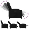 Fauteuil inclinable noir similicuir 614252614252