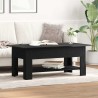 Table basse Chêne noir 102 x 55 x 42 cm Bois d'ingénierie 614253614253