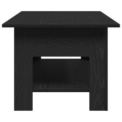 Table basse Chêne noir 102 x 55 x 42 cm Bois d'ingénierie 614253614253