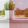Voilages à œillets 2 pcs rouge bordeaux 140 x 225 cm 614254614254