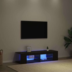Meuble TV Chêne noir 135 x 39 x 30 cm Bois d'ingénierie 614255614255