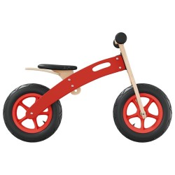 Vélo d'équilibre pour enfants avec pneus pneumatiques rouge 614256614256