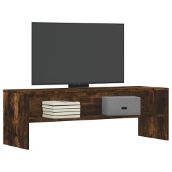 Meuble TV chêne fumé 120x40x40 cm bois d'ingénierie 614259614259