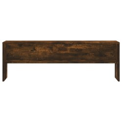 Meuble TV chêne fumé 120x40x40 cm bois d'ingénierie 614259614259