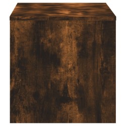 Meuble TV chêne fumé 120x40x40 cm bois d'ingénierie 614259614259