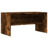 Meuble TV chêne fumé 80x40x40 cm bois d'ingénierie 614260614260