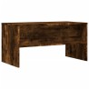 Meuble TV chêne fumé 80x40x40 cm bois d'ingénierie 614260614260