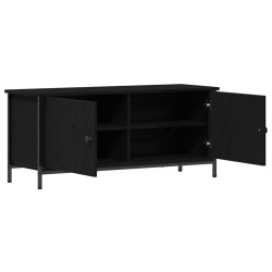 Meuble TV Chêne noir 100 x 35 x 45 cm Bois d'ingénierie 614262614262