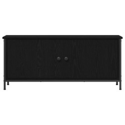 Meuble TV Chêne noir 100 x 35 x 45 cm Bois d'ingénierie 614262614262