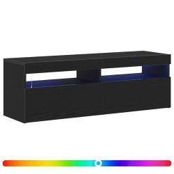 Meuble TV Chêne noir 120 x 35 x 40 cm Bois d'ingénierie 614263614263