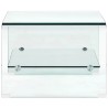 Table basse Clair 50x45x33 cm Verre trempé  614264614264