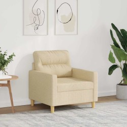 Fauteuil Crème 60 cm Tissu 614266614266
