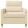 Fauteuil Crème 60 cm Tissu 614266614266