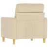 Fauteuil Crème 60 cm Tissu 614266614266