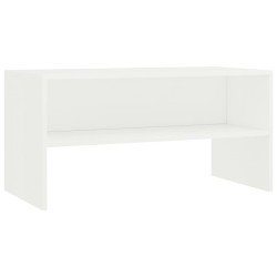 Meuble TV Blanc 80x40x40 cm Bois d’ingénierie 614272614272