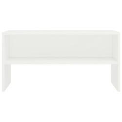 Meuble TV Blanc 80x40x40 cm Bois d’ingénierie 614272614272